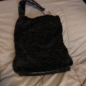 Black purse